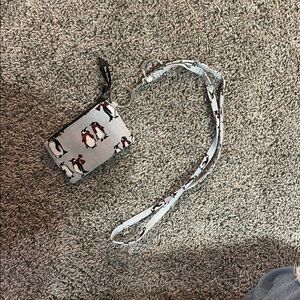 Vera Bradley Penguin Print Wristlet